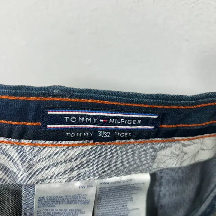 [SOLD OUT] TOMMY HILFIGER 남성 네이비 면바지 31/32