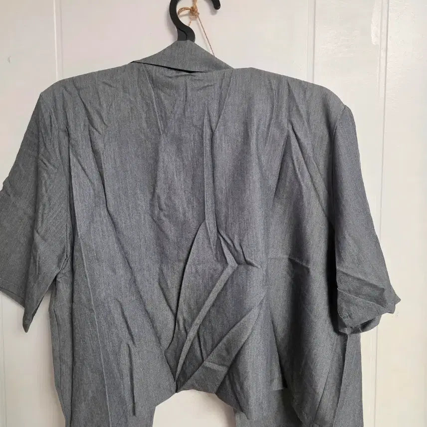 [SOLD OUT] 크롭 반팔쟈켓 새거 77까지