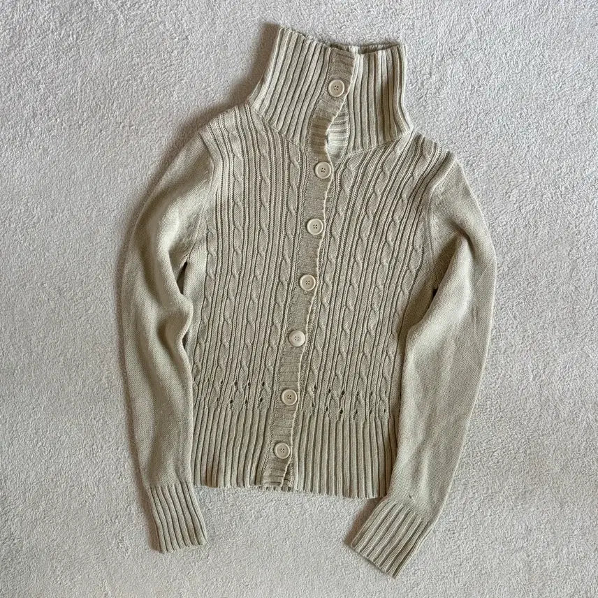 [BUNJANG] Vintage Light Beige Cardigan / 빈티지 연베이지 가디건