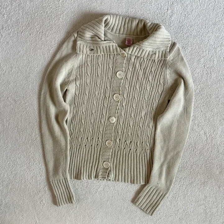[BUNJANG] Vintage Light Beige Cardigan / 빈티지 연베이지 가디건