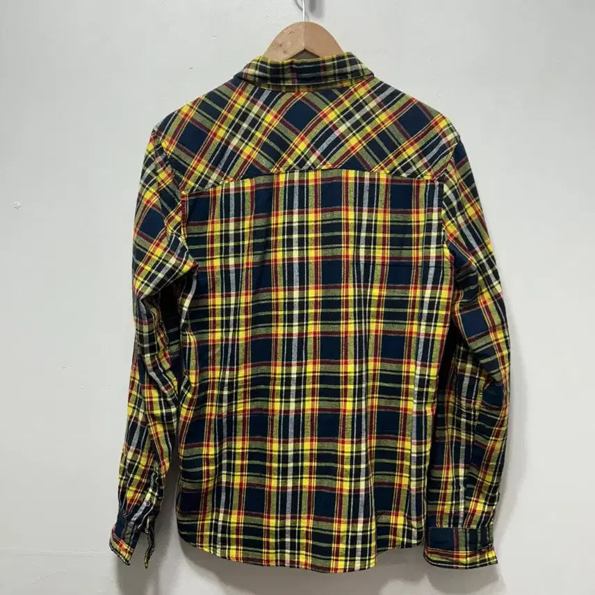 [BUNJANG] Dickies Yellow Check Shirt - Size L / 디키즈 옐로우 체크 남방 L 100사이즈