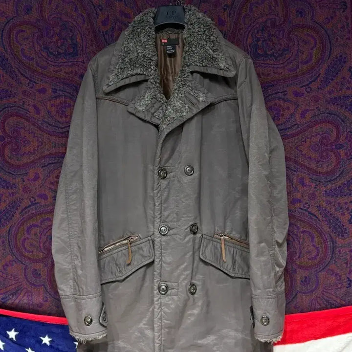 [BUNJANG] Diesel Double Breasted Coat / 디젤 더블 브레스트  코트