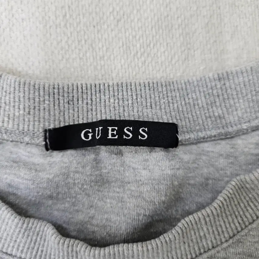 [BUNJANG] Guess Triangle Logo Sweatshirt Gray / 게스 삼각 로고 맨투맨 그레이