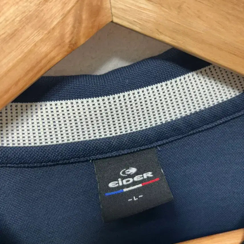 [BUNJANG] Aider Navy Short Sleeve Polo Shirt L / 아이더 네이비 반팔 폴로티셔츠 L