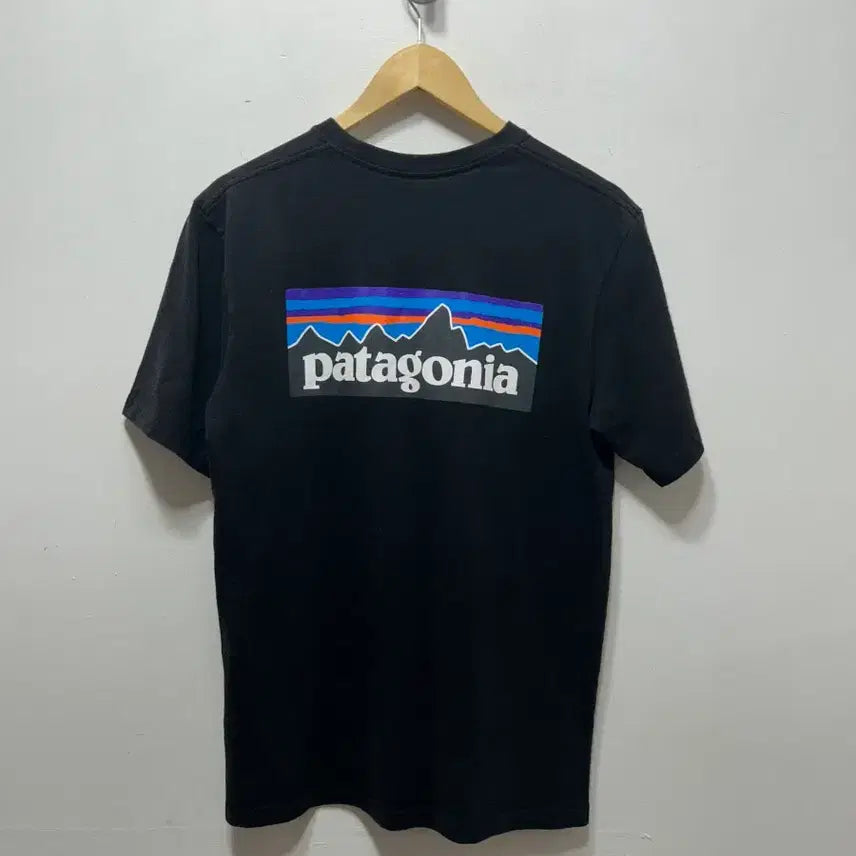 [BUNJANG] Patagonia Pocket T-Shirt Black S / 파타고니아 포켓 반팔 티셔츠 블랙 S