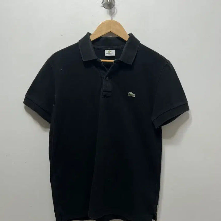 [SOLD OUT] 라코스테 블랙 반팔 폴로티 4 /M