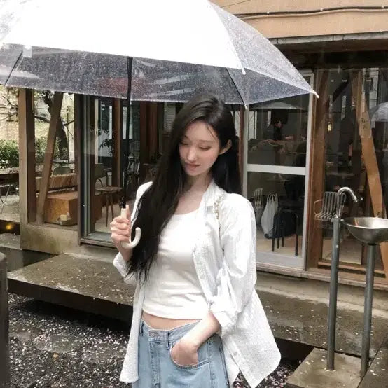 [BUNJANG] The Wish Leeds Breeze Stripe Shirt / 더위시 Leeds Breeze 스트라이프 셔츠