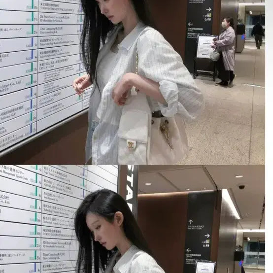 [BUNJANG] The Wish Leeds Breeze Stripe Shirt / 더위시 Leeds Breeze 스트라이프 셔츠