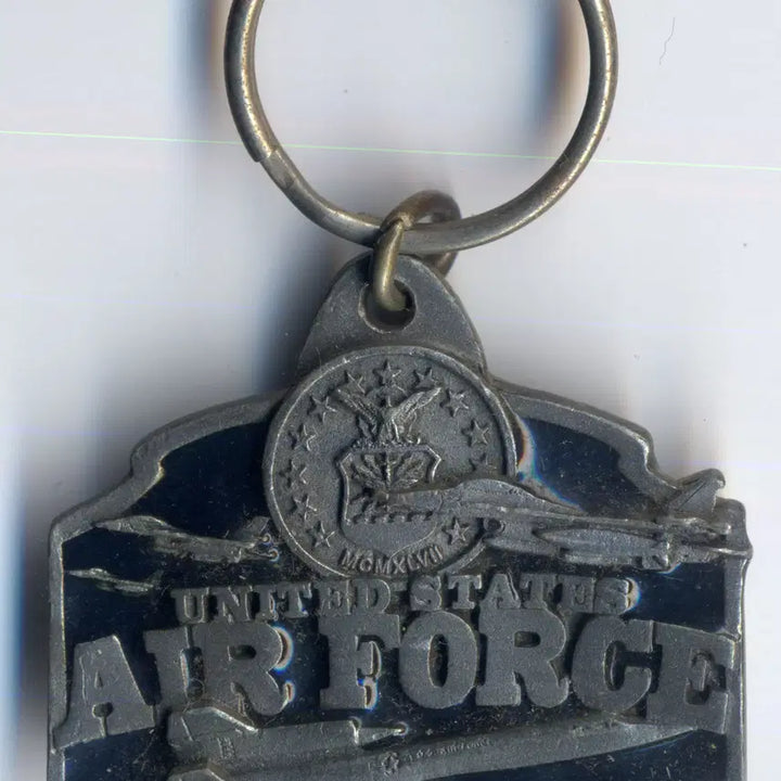 [BUNJANG] US Air Force Siskiyou Pewter Keyring / 미공군 시스키유 키링 열쇠고리 기념품