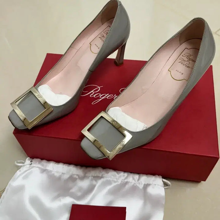 [BUNJANG] Roger Vivier Trumpet Pumps Gray 36 Shoes / 로저비비에 트럼펫 펌프스 그레이 36(230)사이즈팝니다