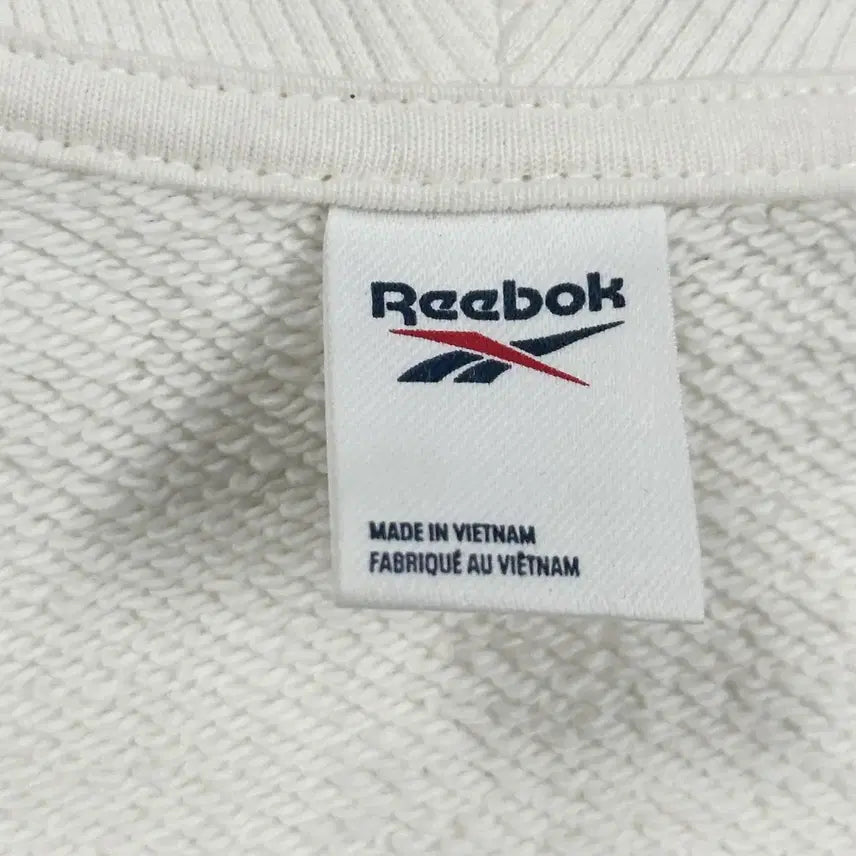 [SOLD OUT] (XL) 리복 클래식 센터로고 PK 카라 맨투맨 화이트