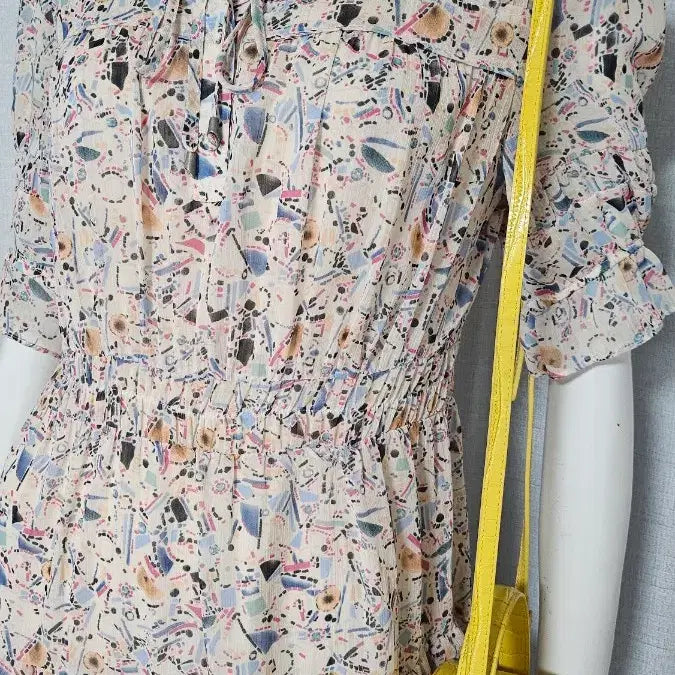 [SOLD OUT] olive des olieve 자크 안감 허리 밴드 원피스