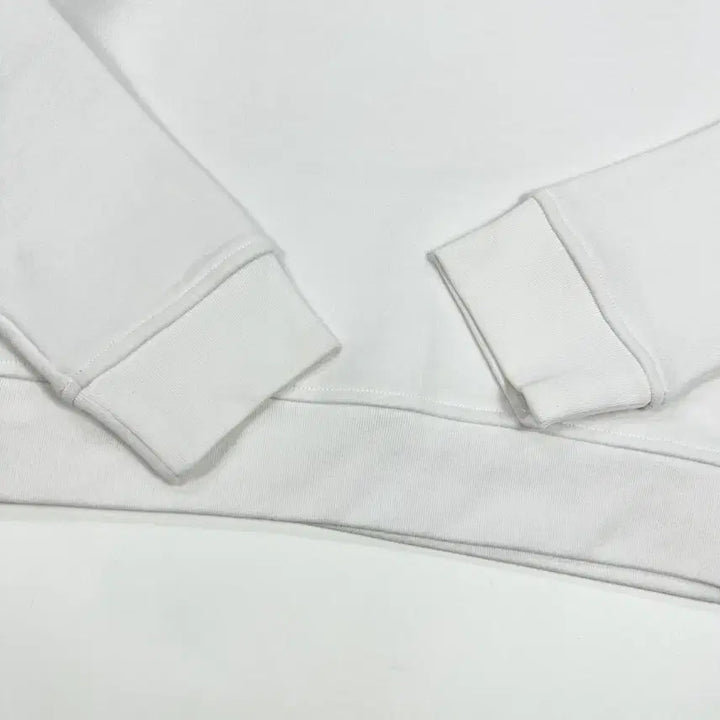 [SOLD OUT] (S) 라코스테 빅로고 베이직 맨투맨 화이트