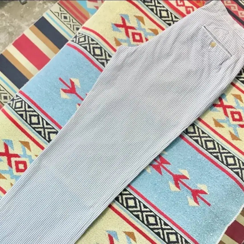 [SOLD OUT] 폴로 시어서커 스카이블루 스트라이프