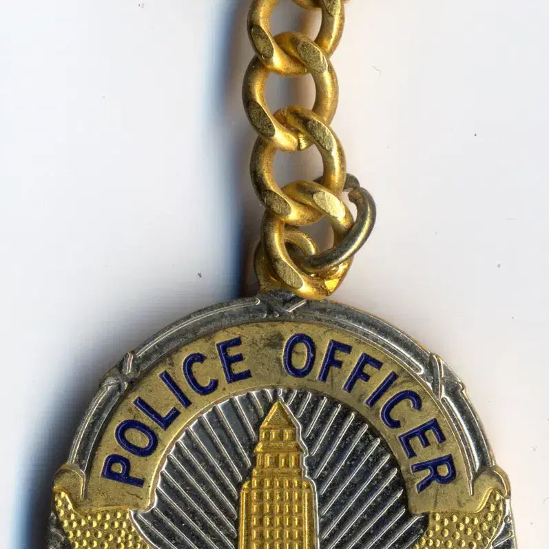 [BUNJANG] LAPD Police Officer Keychain / LA 폴리스 LAPD 폴리스 오피서 열쇠고리 키링