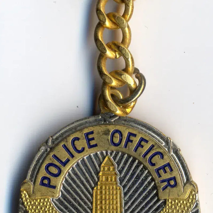 [BUNJANG] LAPD Police Officer Keychain / LA 폴리스 LAPD 폴리스 오피서 열쇠고리 키링