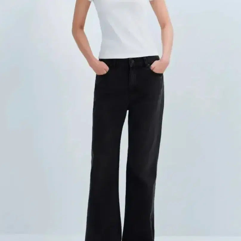 [SOLD OUT] 무신사 블랙 데님 부츠컷 청바지28