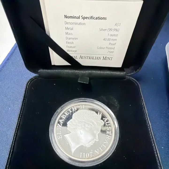 [BUNJANG] 2011 Presidents Cup Color 1 Dollar Coin / 2011년 프레지던츠컵 컬러 1달러 주화