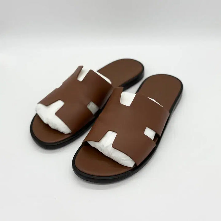 [SOLD OUT] [43/정품] 에르메스 이즈미르 샌들 브라운