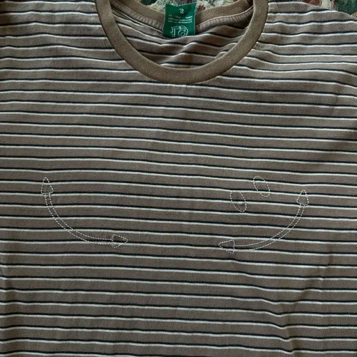 [BUNJANG] L9 Fade Brown Long Sleeve T-Shirt / L9 페이드 브라운 긴팔 티셔츠 스마일