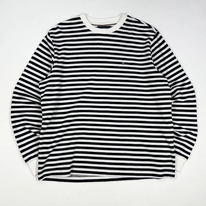 [SOLD OUT] (M) 타미힐피거 클래식 스트라이프 니트 롱슬리브
