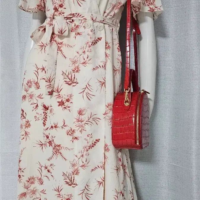 [BUNJANG] Roem Wrap Style Long Dress / Roem 안감 랩 스타일 좋은 롱원피스...