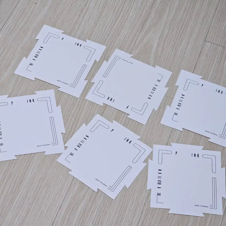 [BUNJANG] Apink Pink Revolution Album Puzzle Photocard / Pink Revolution 에이핑크 정규3집 앨범 구성품 퍼즐 포카