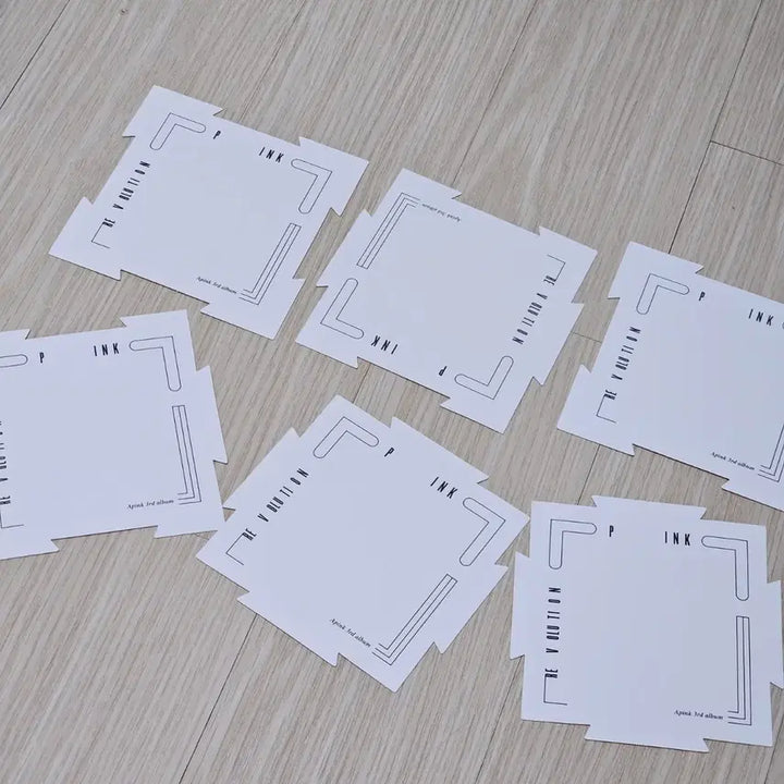 [BUNJANG] Apink Pink Revolution Album Puzzle Photocard / Pink Revolution 에이핑크 정규3집 앨범 구성품 퍼즐 포카