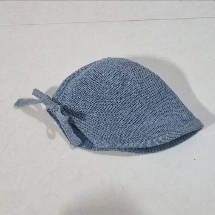 [SOLD OUT] 여성 하늘색 니트 벙거지 모자