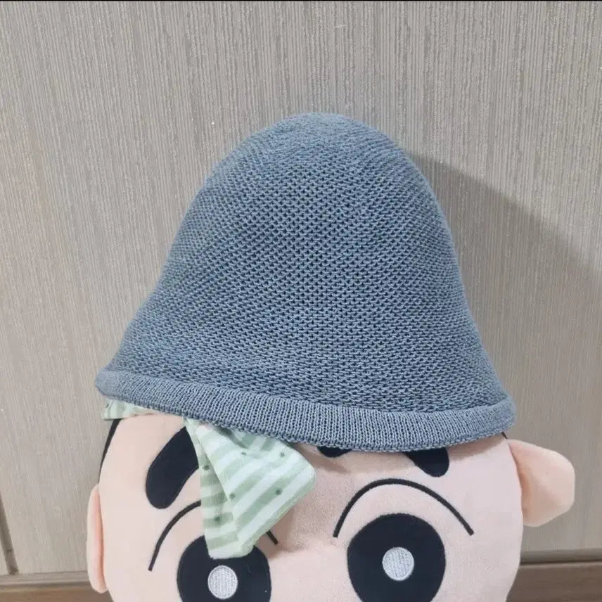 [SOLD OUT] 여성 하늘색 니트 벙거지 모자