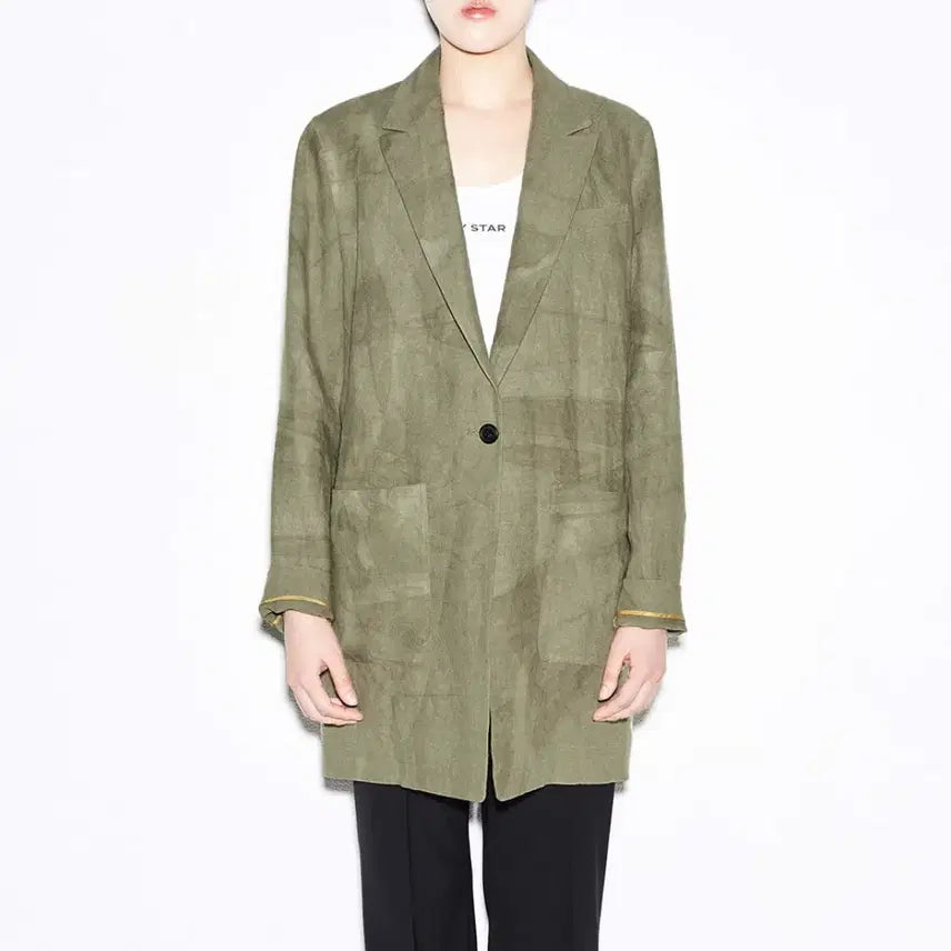 [BUNJANG] Jain Song Linen Jacket / 제인송(Jain Song) 린넨자켓 55-66