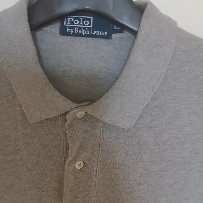 [BUNJANG] Polo Ralph Lauren Gray Short Sleeve Polo Shirt / 폴로 랄프로렌 회색 반팔 폴로티  105
