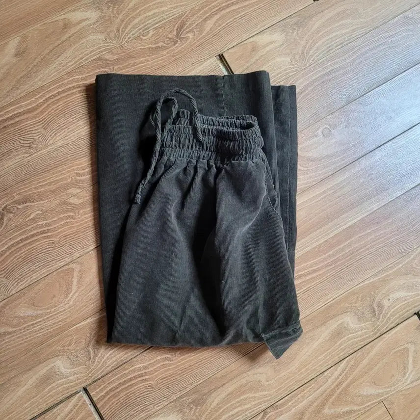 [BUNJANG] Corduroy Cargo Long Skirt / 코듀로이 카고 롱 스커트 free