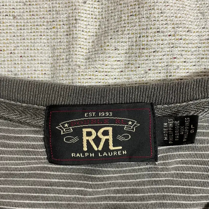[SOLD OUT] RRL 스트라이프 긴팔 티셔츠