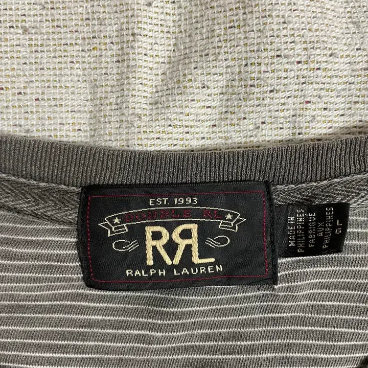 [SOLD OUT] RRL 스트라이프 긴팔 티셔츠