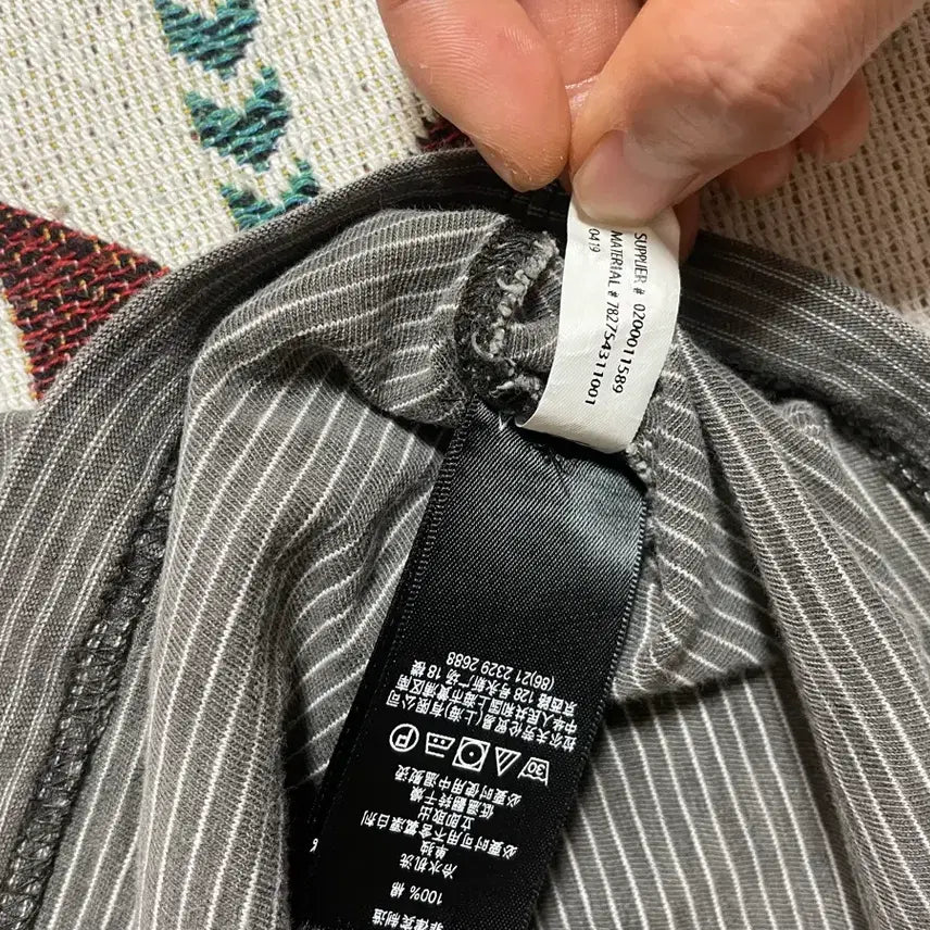 [SOLD OUT] RRL 스트라이프 긴팔 티셔츠