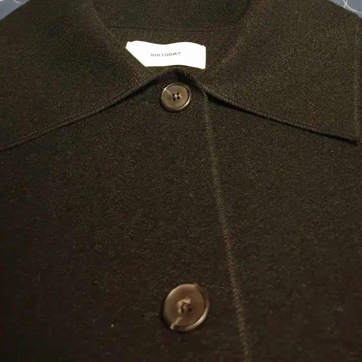 [SOLD OUT] (보세) BIRTHDAY 투아웃포켓 크롭 코트 자켓 (F)