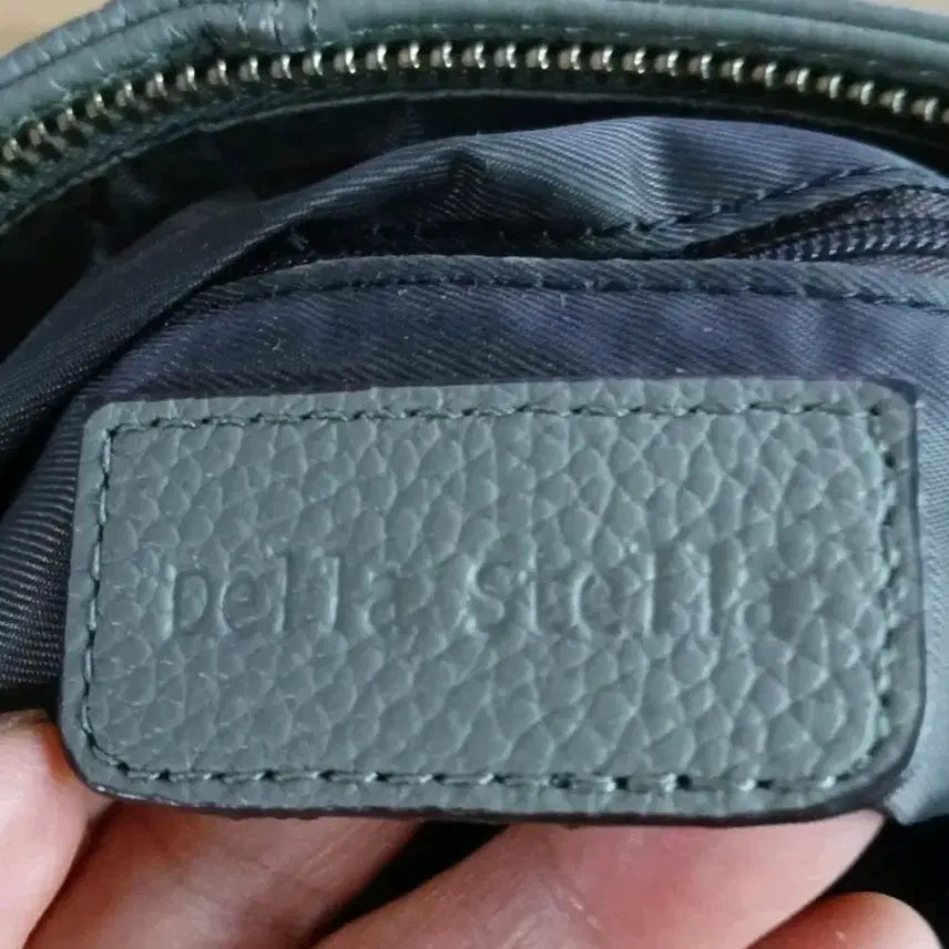 [BUNJANG] Della Stella Gray Leather Shoulder Bag / 델라스텔라 그레이 소가죽 숄더백
