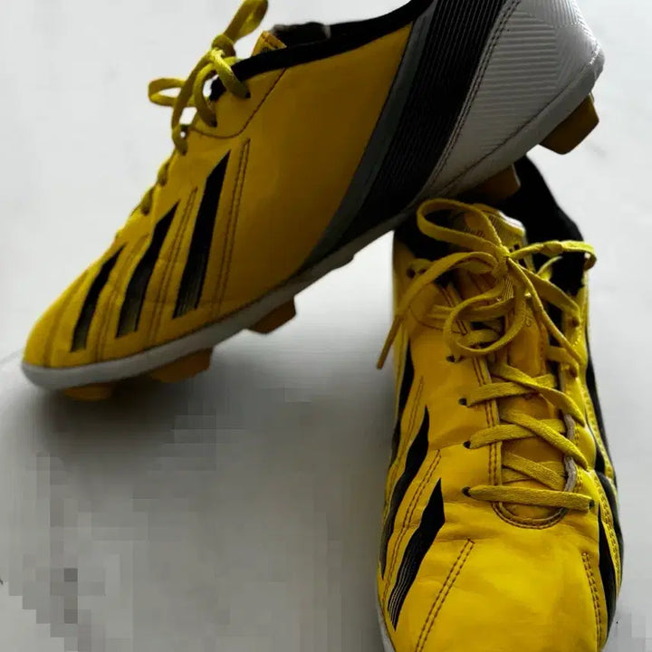 [BUNJANG] Adidas Soccer Cleats Yellow/Black 270 / 아디다스 축구화 옐로우/블랙  270