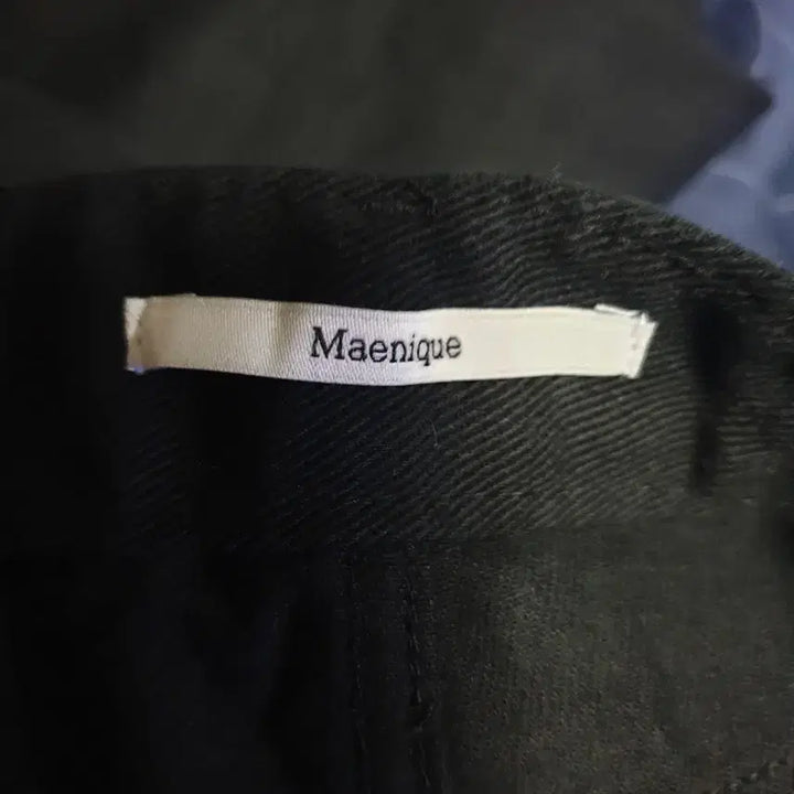 [BUNJANG] Manique Denim Long Skirt Black (M) / (새상품) 매니크 데님 롱스커트 블랙 (M)