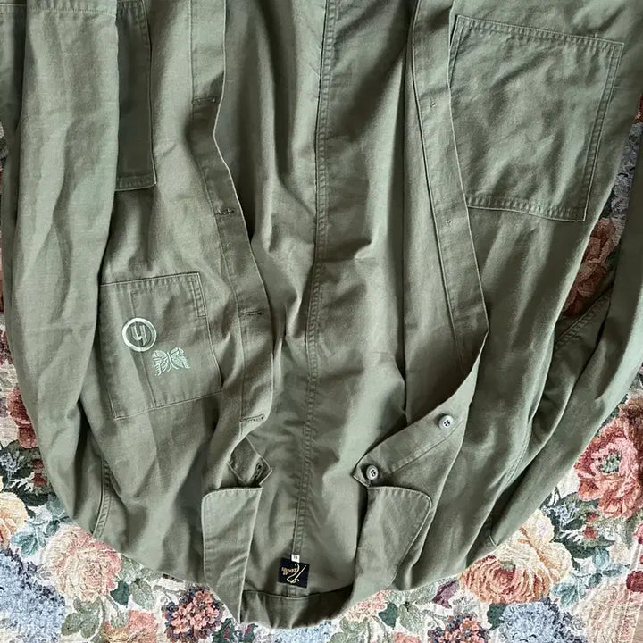 [BUNJANG] Needles Green Work Jacket / 니들스 Needles 그린 워크 자켓