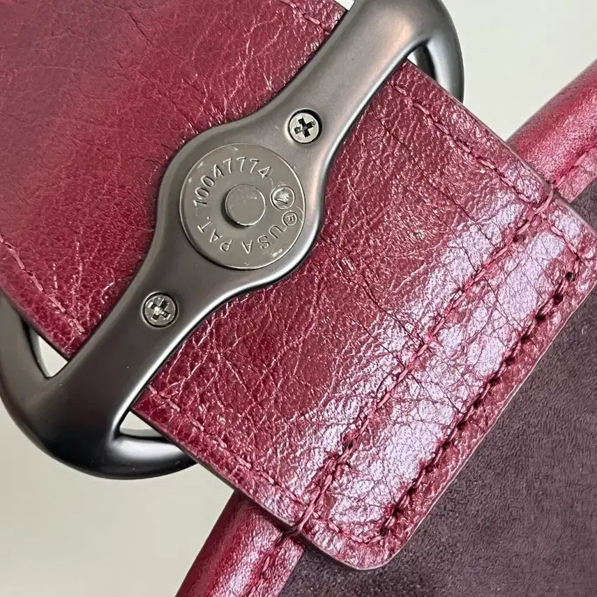 [BUNJANG] Coach Melody Backpack Tote Bag Burgundy / [정품/보증서] 코치 멜로디 백팩 토트백 버건디