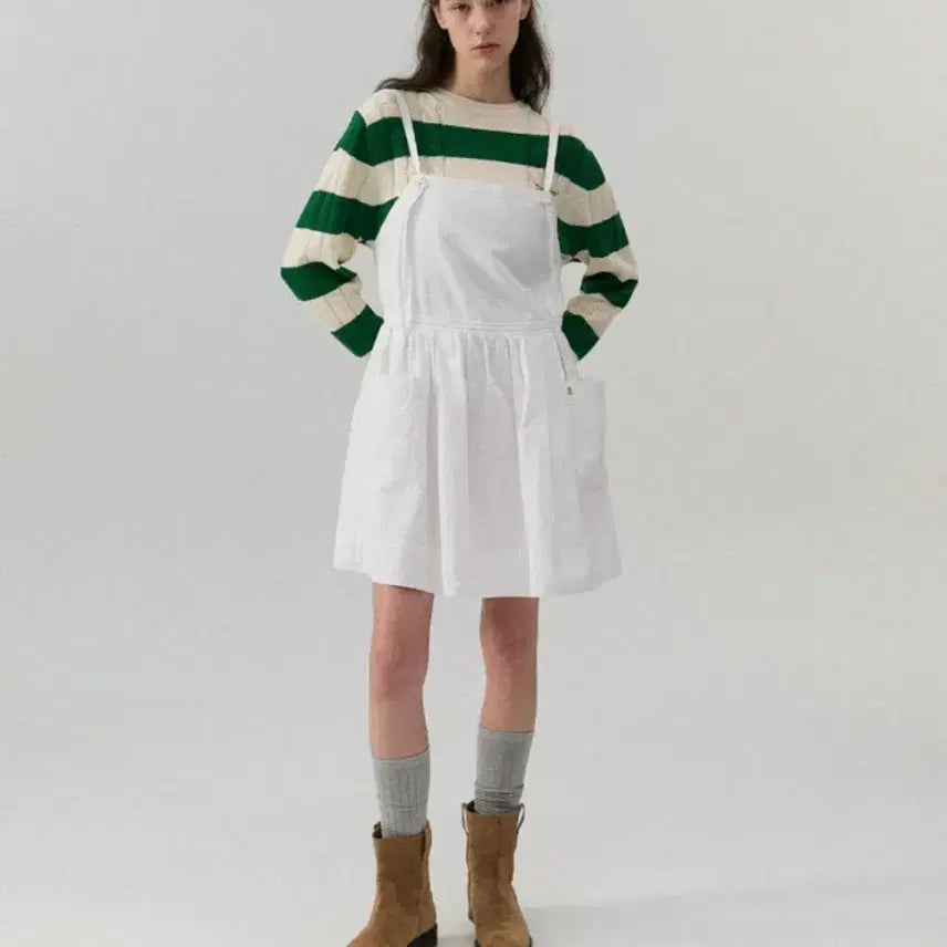 [BUNJANG] The Barnet Apron Dress / 미착용) 더바넷 에이프런 드레스 원피스 프리사이즈