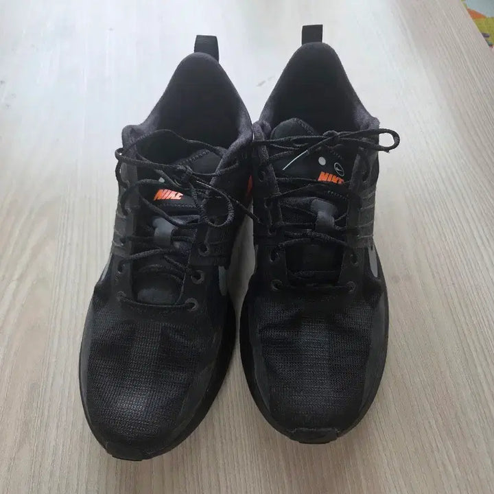 [BUNJANG] Nike Lunar Black and Safety Orange Running Shoes / 나이키 루나 블랙 앤 세이프티 오렌지 남성 런닝화 280mm