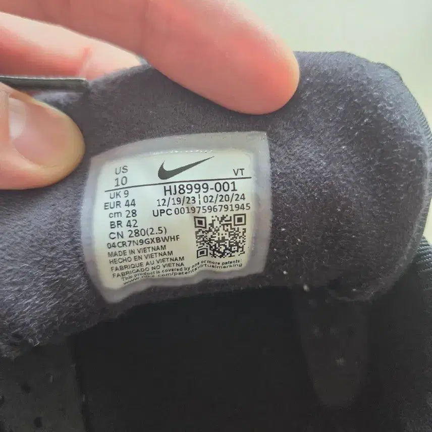 [BUNJANG] Nike Lunar Black and Safety Orange Running Shoes / 나이키 루나 블랙 앤 세이프티 오렌지 남성 런닝화 280mm