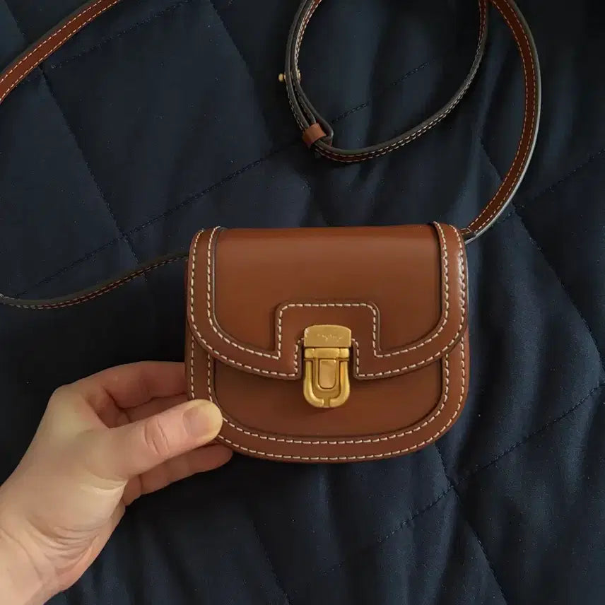 [BUNJANG] Joy Gryson Serendipity Micro Bag Wood Brown / 조이그라이슨 세렌디피티 마이크로백 우드브라운