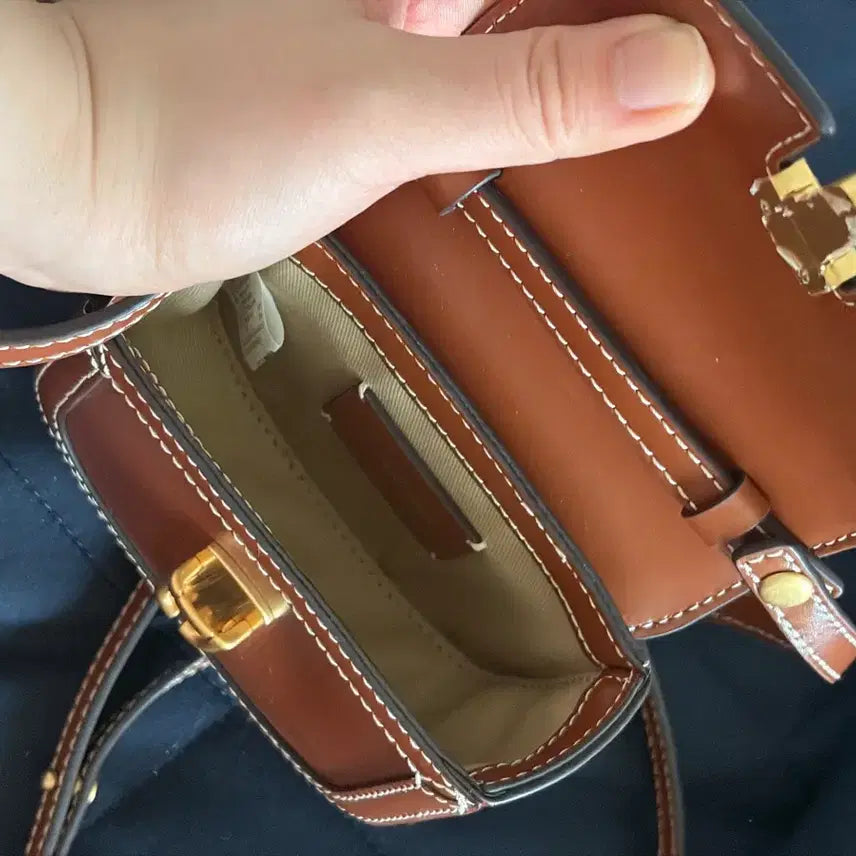 [BUNJANG] Joy Gryson Serendipity Micro Bag Wood Brown / 조이그라이슨 세렌디피티 마이크로백 우드브라운