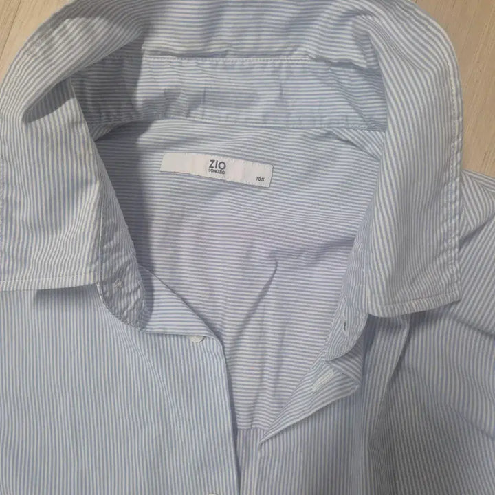 [BUNJANG] Songzio DRIVEN Striped Jacket Shirt / 송지오 DRIVEN 스트라이프 자켓셔츠남방