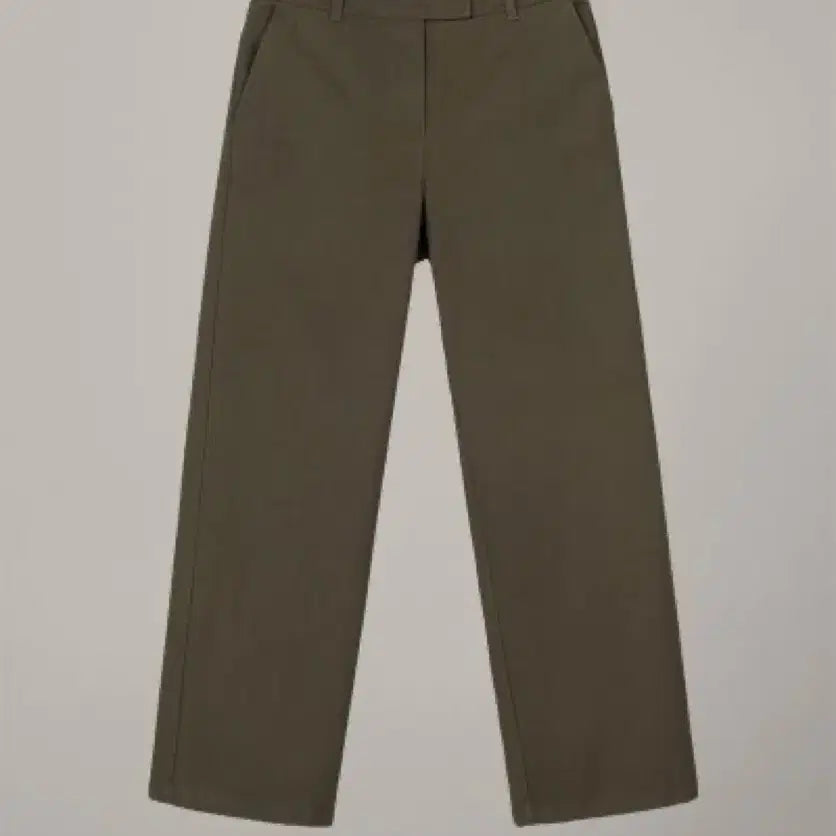 [SOLD OUT] 오버듀플레어 COTTON STRAIGHT PANTS - KHAKI