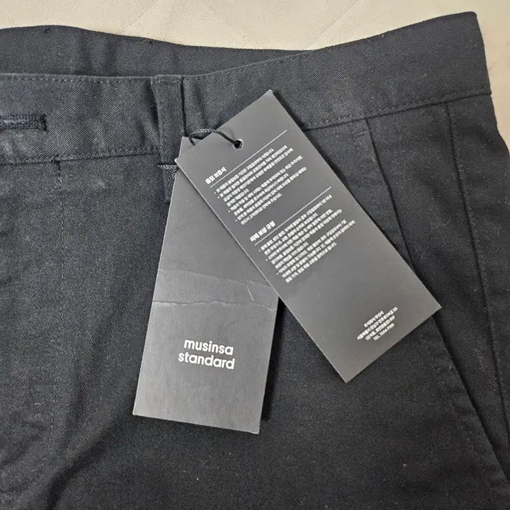 [BUNJANG] Black Cotton Pants (Size 30) / 무신사면바지